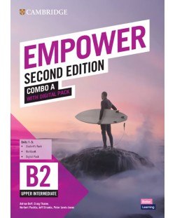 Empower Upper Intermediate Combo A with Digital Pack (2nd Edition) / Английски език - ниво B2: Учебник с терадка и онлайн материали, част 1