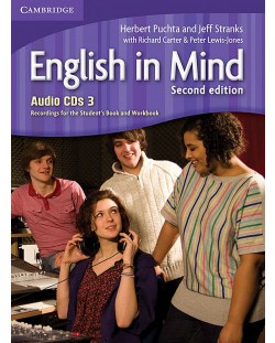 English in Mind Level 3 Audio CDs / Английски език - ниво 3: 3 аудиодиска