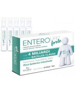 EnteroLife Forte con 4 Miliardi, 10 флакона, Paladin Pharma