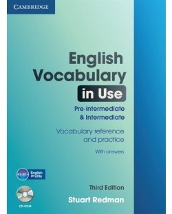 English Vocabulary in Use - ниво Pre-intermediate and Intermediate (книга + CD)