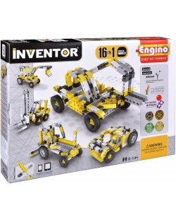 Конструктор Engino Inventor - 16 модела индустриални машини