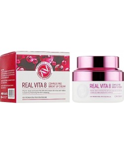 Enough Premium Озаряващ крем за лице Real Vita 8 Complex Pro, 50 ml