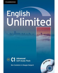 English Unlimited Advanced Workbook: Английски език - ниво C1 (учебна тетрадка с DVD-ROM)