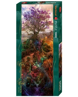 Панорамен пъзел Heye от 1000 части - Магнезиево дърво Анди Томас