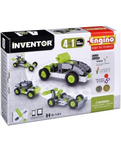 Конструктор Engino Inventor - 4 модела коли