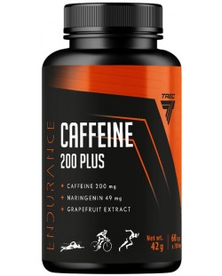 Endurance Caffeine 200 Plus, 60 капсули, Trec Nutrition