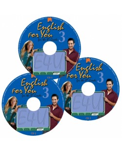 English for You 3. Английски език за интензивно изучаване - 8. клас (3 броя аудио CDs)