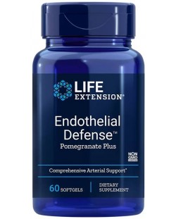 Endothelial Defense Pomegranate Plus, 60 софтгел капсули, Life Extension