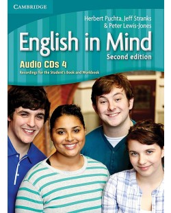English in Mind Level 4 Audio CDs / Английски език - ниво 4: 4 аудиодиска