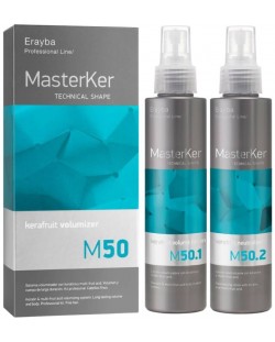 Erayba MasterKer Система за обем с кератин и мулти-плодова киселина M50, 2 x 150 ml