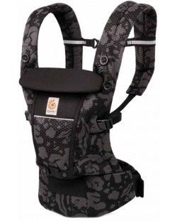 Ергономична раница Ergobaby - Adapt Soft Flex Mesh, Onyx Blooms