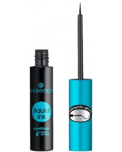 Essence Водоустойчива очна линия Liquid Ink, 01, 3 ml