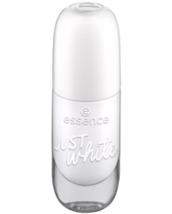 Essence Бързосъхнещ лак за нокти, 33 Just White, 8 ml