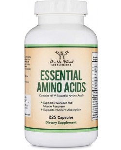 Essential Amino Acids, 225 капсули, Double Wood