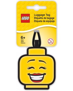 Етикет за багаж Lego - За момиче, жълт