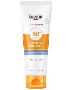 Eucerin Sun Слънцезащитен крем Sensitive Protect, SPF50+, 50 ml