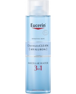 Eucerin DermatoClean Мицеларна вода 3 в 1, 400 ml