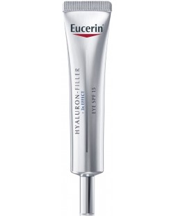 Eucerin Hyaluron-Filler Околоочен крем, SPF15, 15 ml