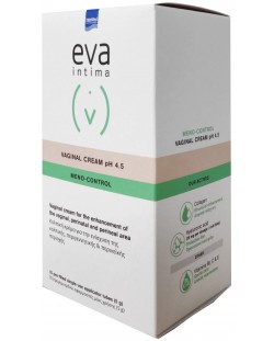 Eva Intima Вагинален крем Meno-Control pH 4.5, 10 туби x 5 g, Vittoria Pharma