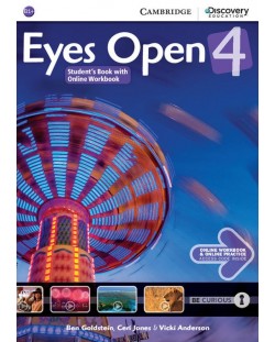 Eyes Open Level 4 Student's Book with Online Workbook and Online Practice / Английски език - ниво 4: Учебник с онлайн тетрадка и материали