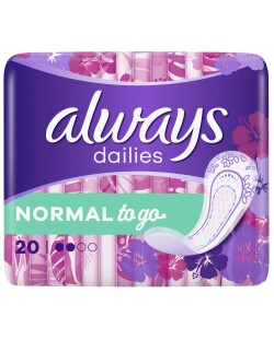 Ежедневни превръзки Always Dailies - Normal, 20 броя