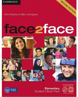 face2face Elementary 2 ed. Student’s Book with Online Workbook: Английски език - ниво A1 и A2 (учебник + онлайн тетрадка и DVD-R)