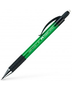 Автоматичен молив Faber-Castell - Grip Matic, 0.7 mm, зелен
