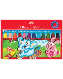 Маслени пастели Faber-Castell - 12 цвята