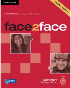 face2face Elementary 2nd edition: Английски език - ниво А1 и А2 (книга за учителя + DVD)