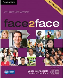 face2face Upper Intermediate 2 ed. Student’s Book with Online Workbook / Английски език - ниво B2: Учебник с онлайн тетрадка и DVD