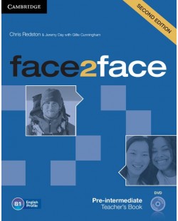 face2face Pre-intermediate 2nd edition: Английски език - ниво В1 (книга за учителя + DVD)