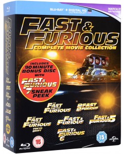 Fast & Furious 1-6 (Blu-Ray)