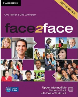 face2face Upper Intermediate Student's Book with Online Workbook / Английски език - ниво B2: Учебник с онлайн тетрадка