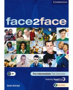 face2face Pre-intermediate: Английски език - ниво В1 (CD с тестове)