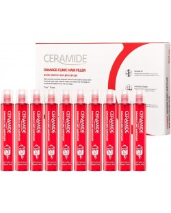 FarmStay Ceramide Ампули за коса Damage Clinic Hair Filler, 10 x 13 ml