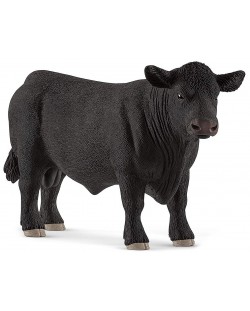 Фигурка Schleich Farm Life - Черен Ангъс бик