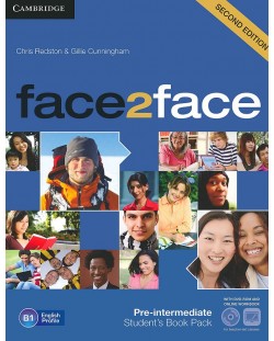 face2face Pre-intermediate 2 ed. Student’s Book with Online Workbook: Английски език - ниво B1 (учебник + онлайн тетрадка и DVD-R)