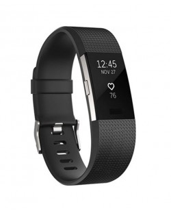 Fitbit Charge 2, размер S - черна