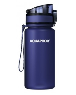 Филтрираща бутилка Aquaphor - City, 160027, 350 ml, нави