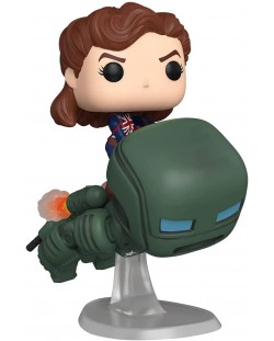 Фигура Funko POP! Deluxe: What If…? - Captain Carter and the Hydra Stomper (Special Edition) #885