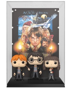 Фигура Funko POP! Movie Posters: Harry Potter - Ron, Harry & Hermione #14