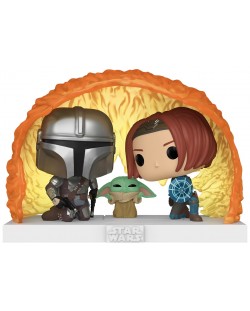 Фигура Funko POP! Moments: The Mandalorian - Grogu Force Barrier #719