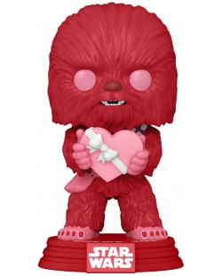 Фигура Funko POP! Movies: Star Wars - Valentines (Chewbacca With Heart) #419