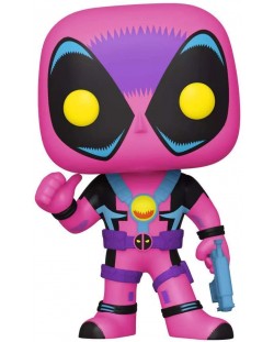 Фигура Funko POP! Marvel: Black Light - Deadpool (Special Edition) #801