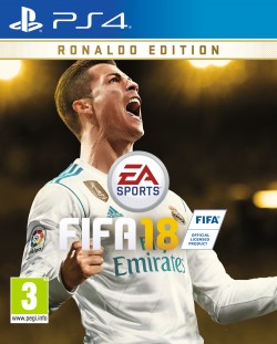 FIFA 18 Ronaldo Edition + подарък албум и стикери Panini (PS4)