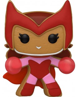Фигура Funko POP! Marvel: Holiday - Gingerbread Scarlet Witch #940