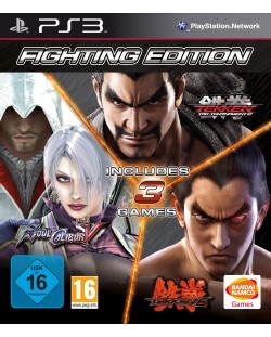 Fighting Compilation: Tekken 6 + SoulCalibur V + Tekken Tag Tournament 2 (PS3)