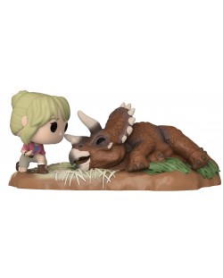 Фигура Funko POP! Moment: Jurassic Park - Dr. Sattler with Triceratops (Special Edition) #1198