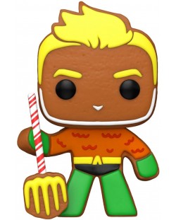 Фигура Funko POP! DC Comics: Holiday - Gingerbread Aquaman #445