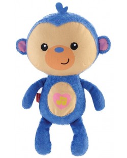 Плюшена играчка Fisher Price - Маймунка, светеща и музикална